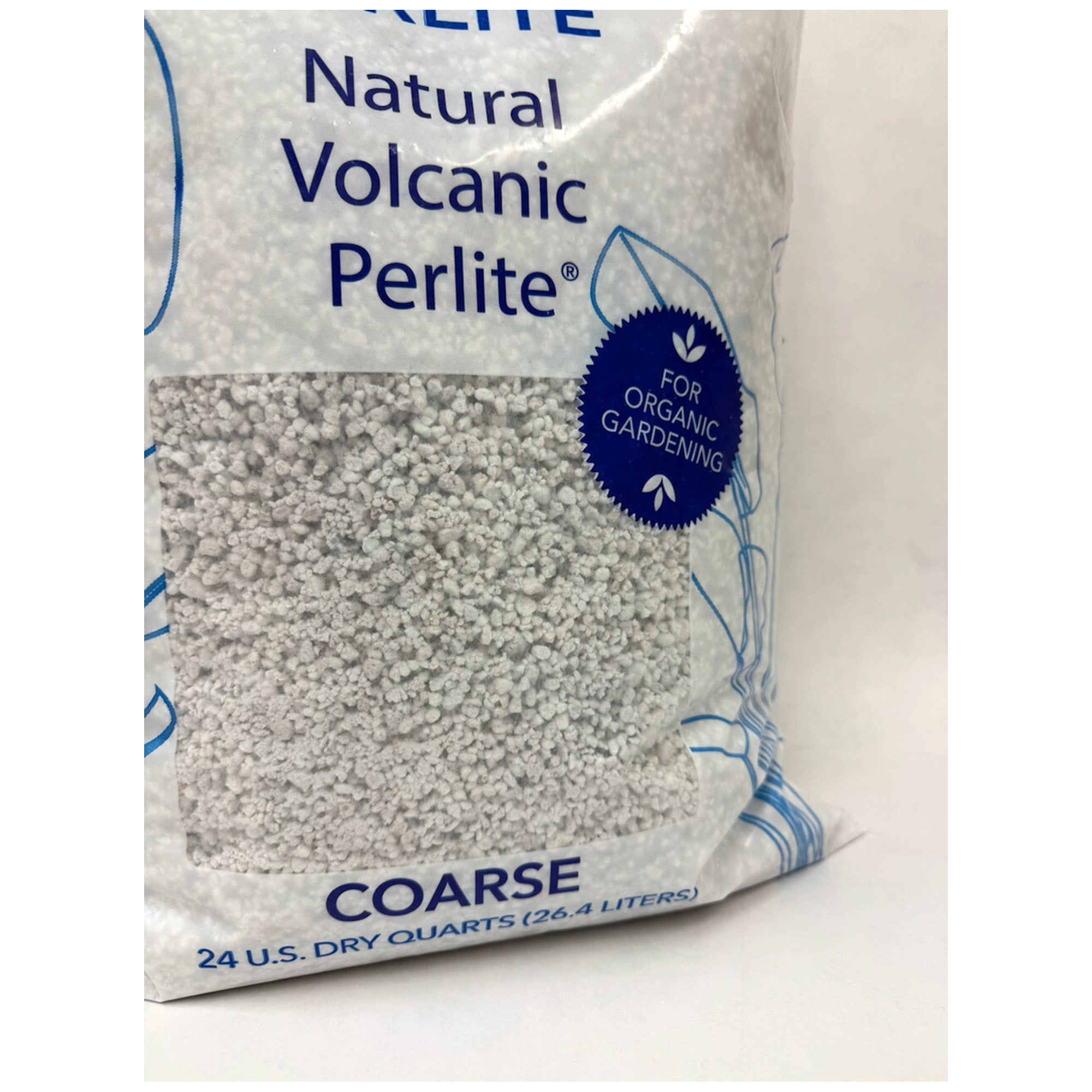 Coarse Horticultural Perlite for Potting Soil Mixes, 24 Qt Bag (Used)
