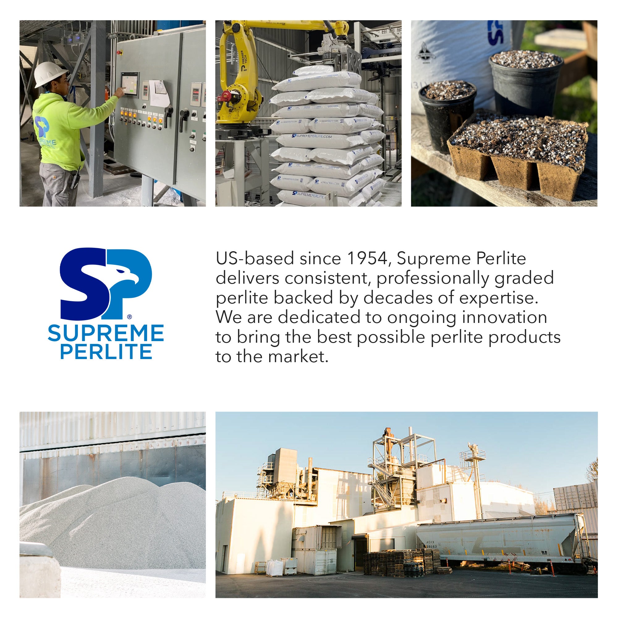 Supreme Perlite Coarse Horticultural Perlite for Potting Soil Mixes, 24 Qt Bag - VMInnovations