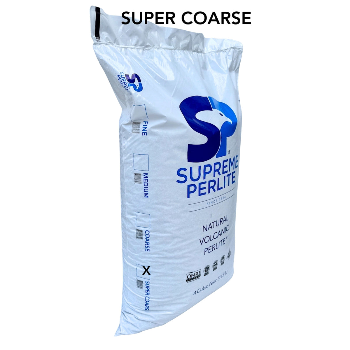 SP Super Coarse Horticultural Perlite for Potting Soil Mixes, 4 Cu Ft, 2 Pack