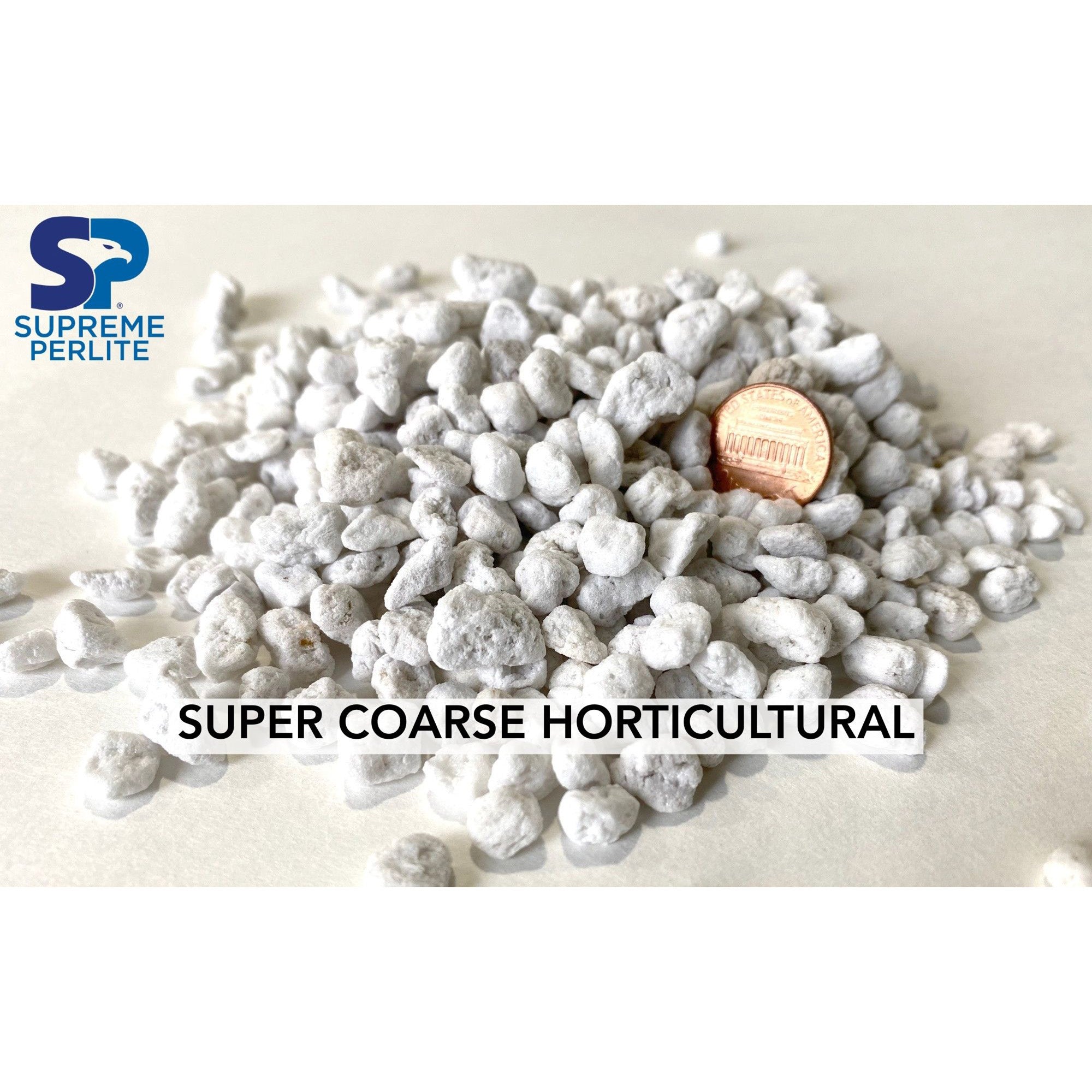 SP Super Coarse Horticultural Perlite for Potting Soil Mixes, 4 Cu Ft, 2 Pack