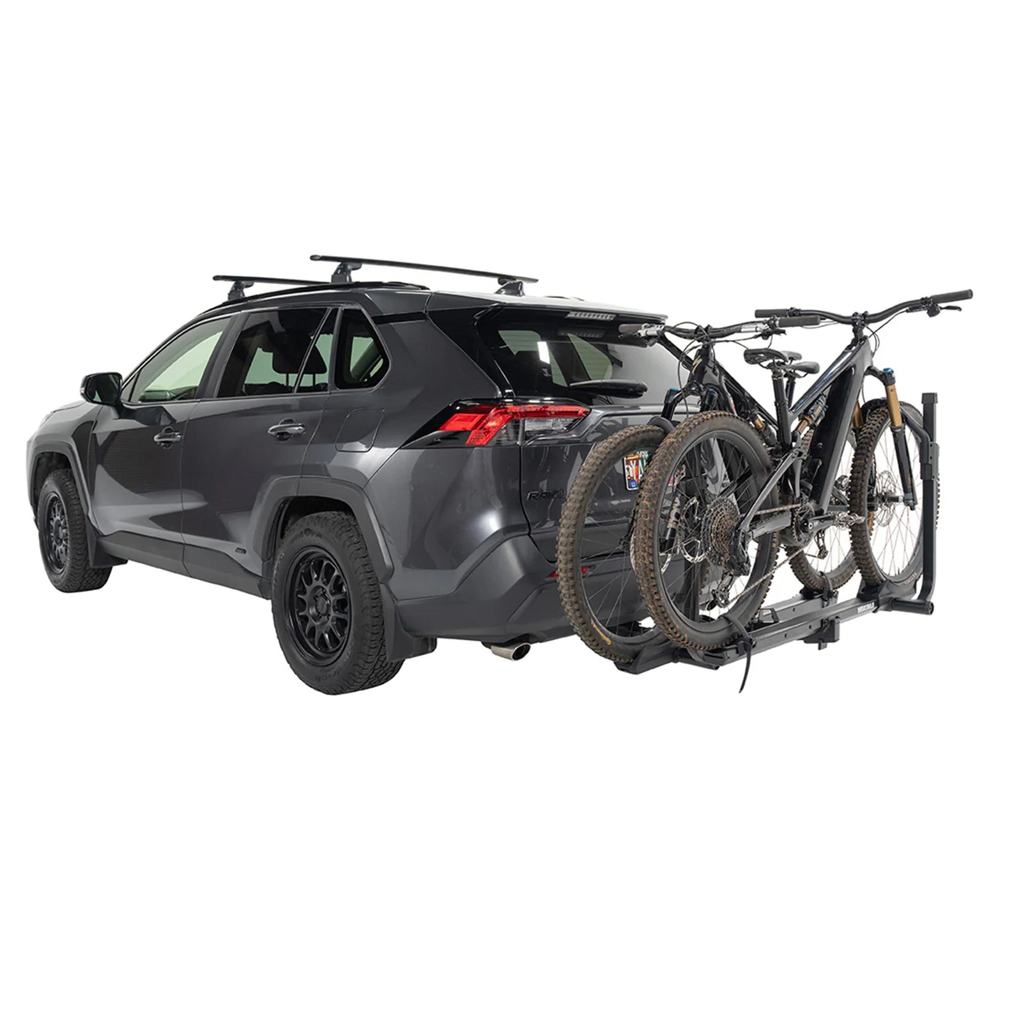 Yakima StepUp Swing 2-Bike Metal Swing-Away Rack for Vehicles, Fits 2" Hitches - VMInnovations