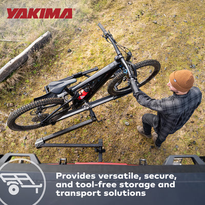 Yakima StepUp Swing 2-Bike Metal Swing-Away Rack for Vehicles, Fits 2" Hitches - VMInnovations