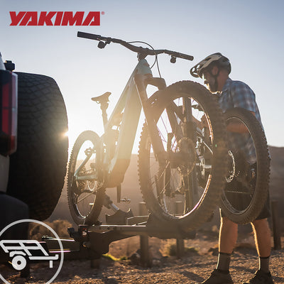 Yakima StepUp Swing 2-Bike Metal Swing-Away Rack for Vehicles, Fits 2" Hitches - VMInnovations