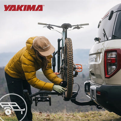 Yakima HoldUp 2-Bike Platform Rack Rear Carrier for Cars, Fits 2"  (Open Box)