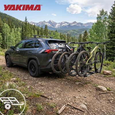 HoldUp +2 Add-On Metal Bike Rack Extension for 2-in Hitch Receivers (Open Box)