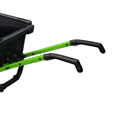 Yard Tuff 7 Cu Ft Poly Yard Cart Wheelbarrow, Tow Behind, 600 Lb Capacity