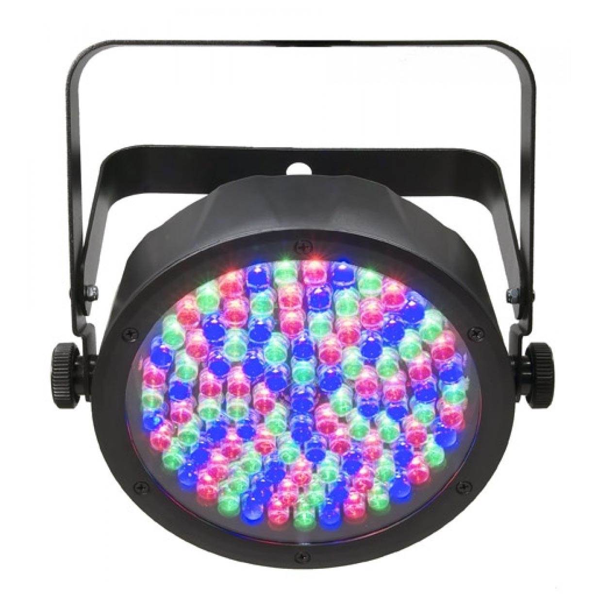 Chauvet SlimPar 56 LED Par 20 Can Lights + Obey 3 DMX Controller + 5 Light Cases
