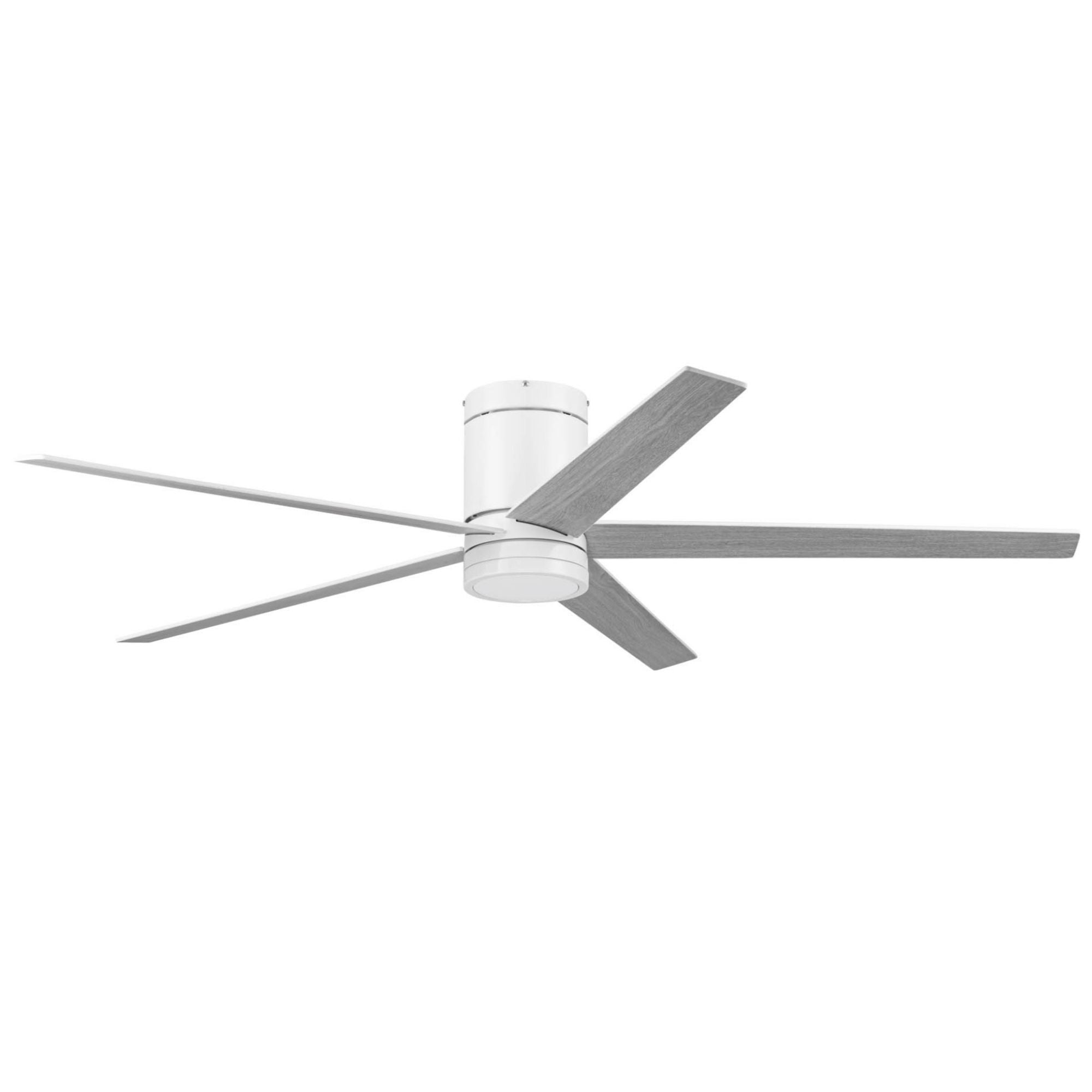 Honeywell Graceshire 60 Inch Ceiling Fan with LED Light & Remote, Brushed Nickel - VMInnovations