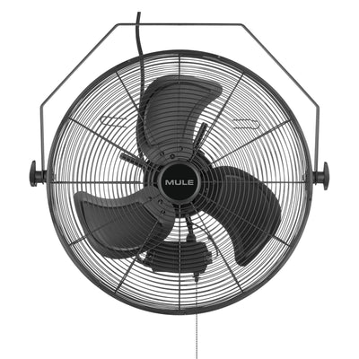 Mule Outdoor Wall Fan XL 20 Inch Wet-Rated Wall Fan with 3 Speeds, (Open Box) - VMInnovations