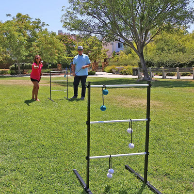Ladder Golf Extreme Metal Tournament Edition Ladder Ball Toss Game Set(Open Box) - VMInnovations