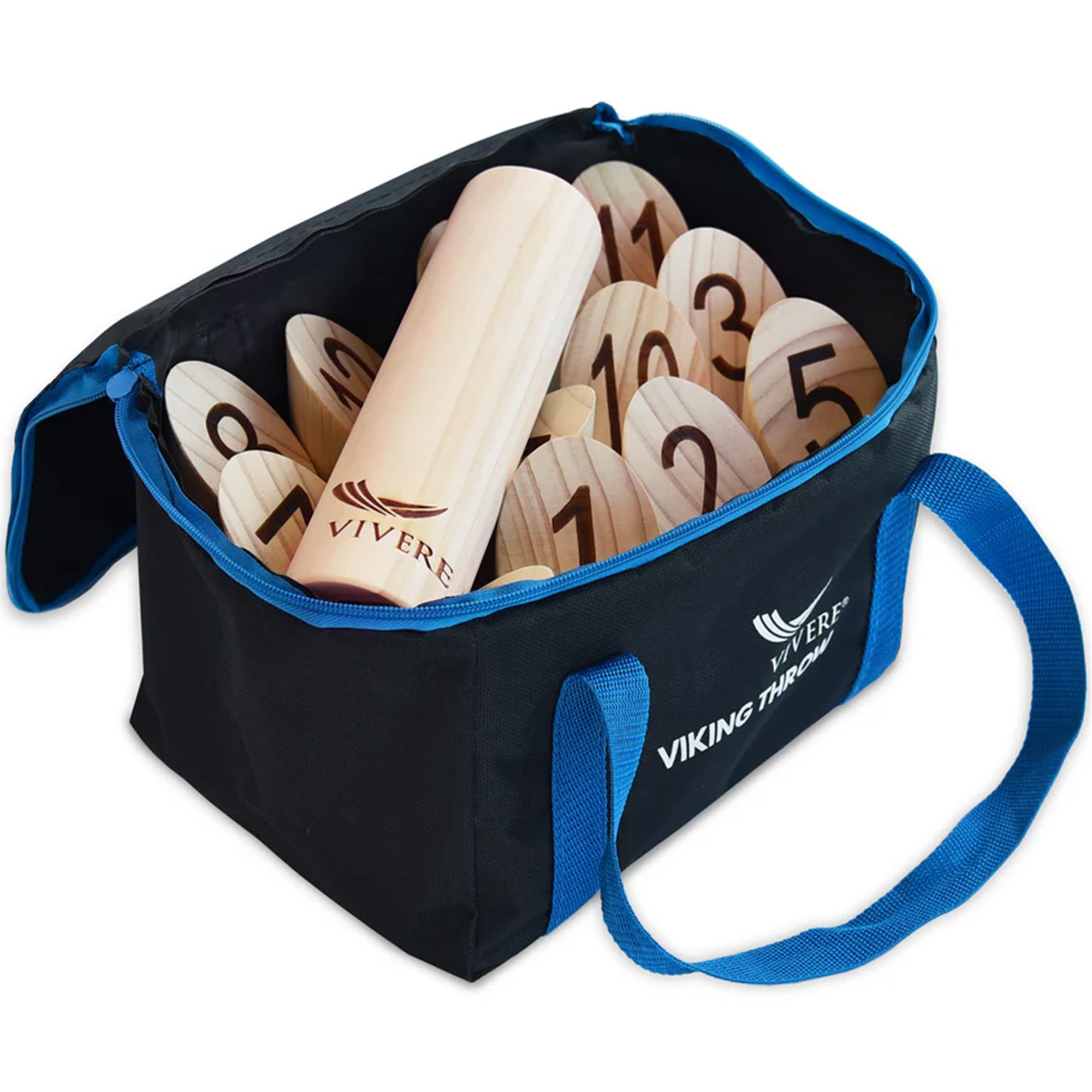 Vivere Viking Throw Tournament Edition Outdoor Game Set for Lawn & Backyard Play (Open Box)