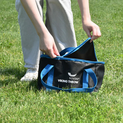 Vivere Viking Throw Tournament Edition Outdoor Game Set for Lawn & Backyard Play (Open Box)