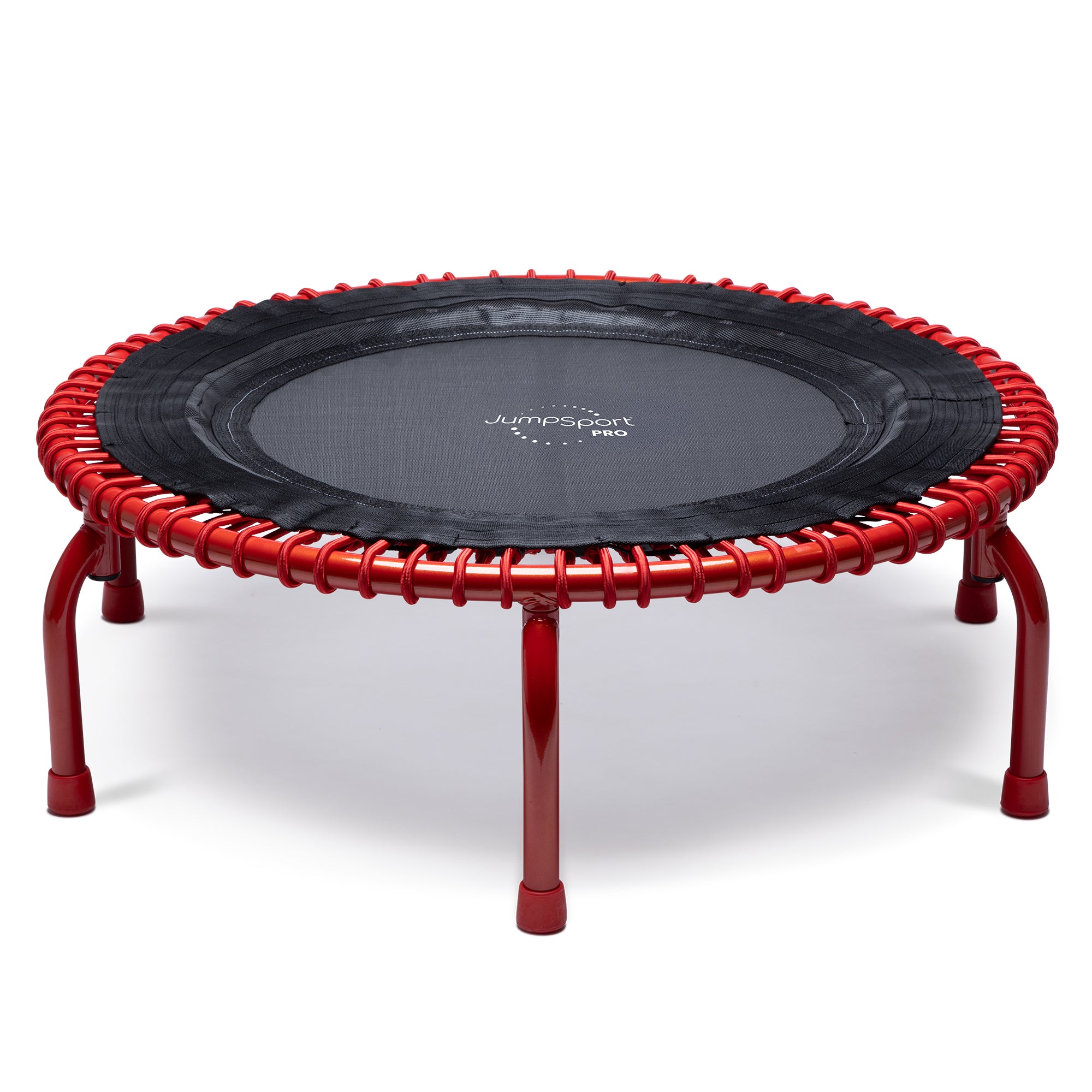 JumpSport 44" PRO Fitness Trampoline, Model 550 Workout Exercise Rebounder, Red - VMInnovations