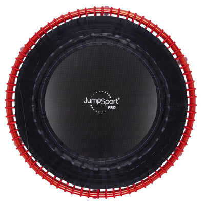 JumpSport 44" PRO Fitness Trampoline, Model 550 Workout Exercise Rebounder, Red - VMInnovations