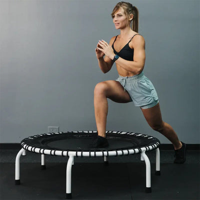 JumpSport 44" PRO Fitness Firm Trampoline, Model 550 Exercise Rebounder, Black
