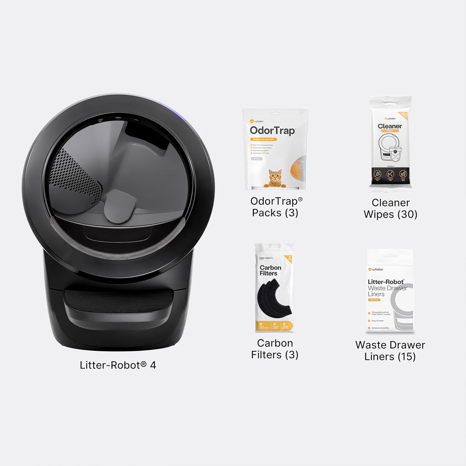 Litter-Robot 4 Supply Bundle Automatic, Self-Cleaning Cat Litter Box (For Parts) - VMInnovations