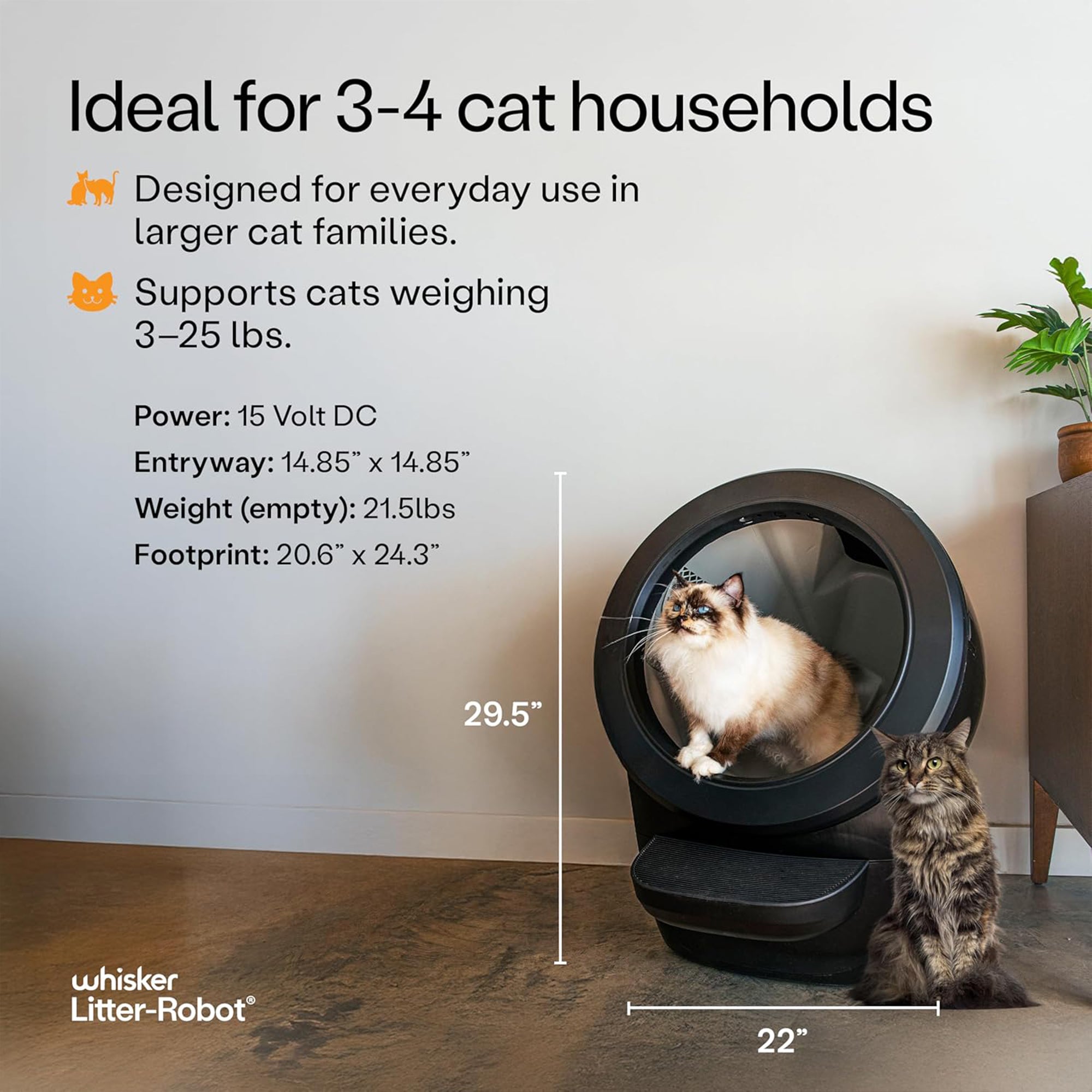 Litter-Robot 4 Supply Bundle Automatic, Self-Cleaning Cat Litter Box (For Parts)