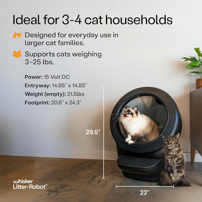 Litter-Robot 4 Supply Bundle Automatic, Self-Cleaning Cat Litter Box (For Parts)