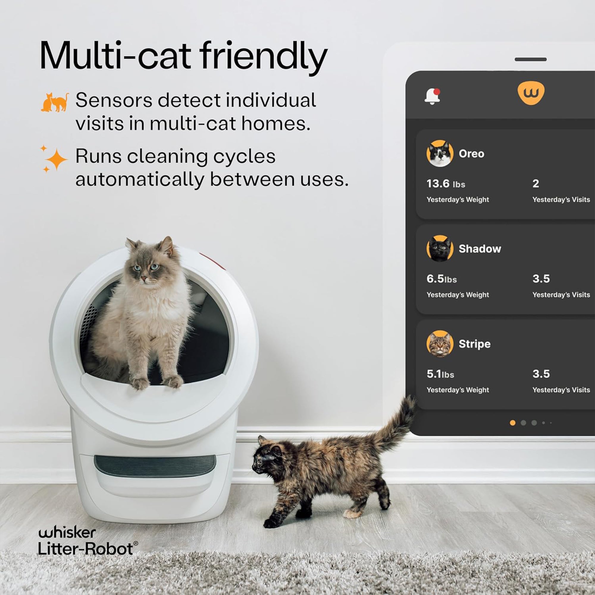 Litter-Robot 4 Supply Bundle by Whisker, Self-Cleaning Litter Box(Open Box) - VMInnovations