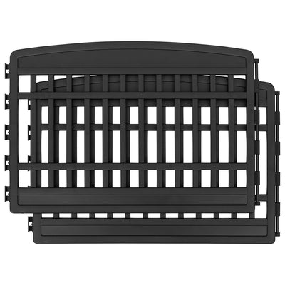 IRIS USA 24" Add-On Panels, Portable Gate for Pet Dog Playpen 2 Pack (Open Box)