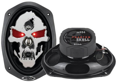 2) BOSS SK694 6x9" 700W 4 Way Car Speakers + BOSS SK652 6.5" 300W Car Speakers