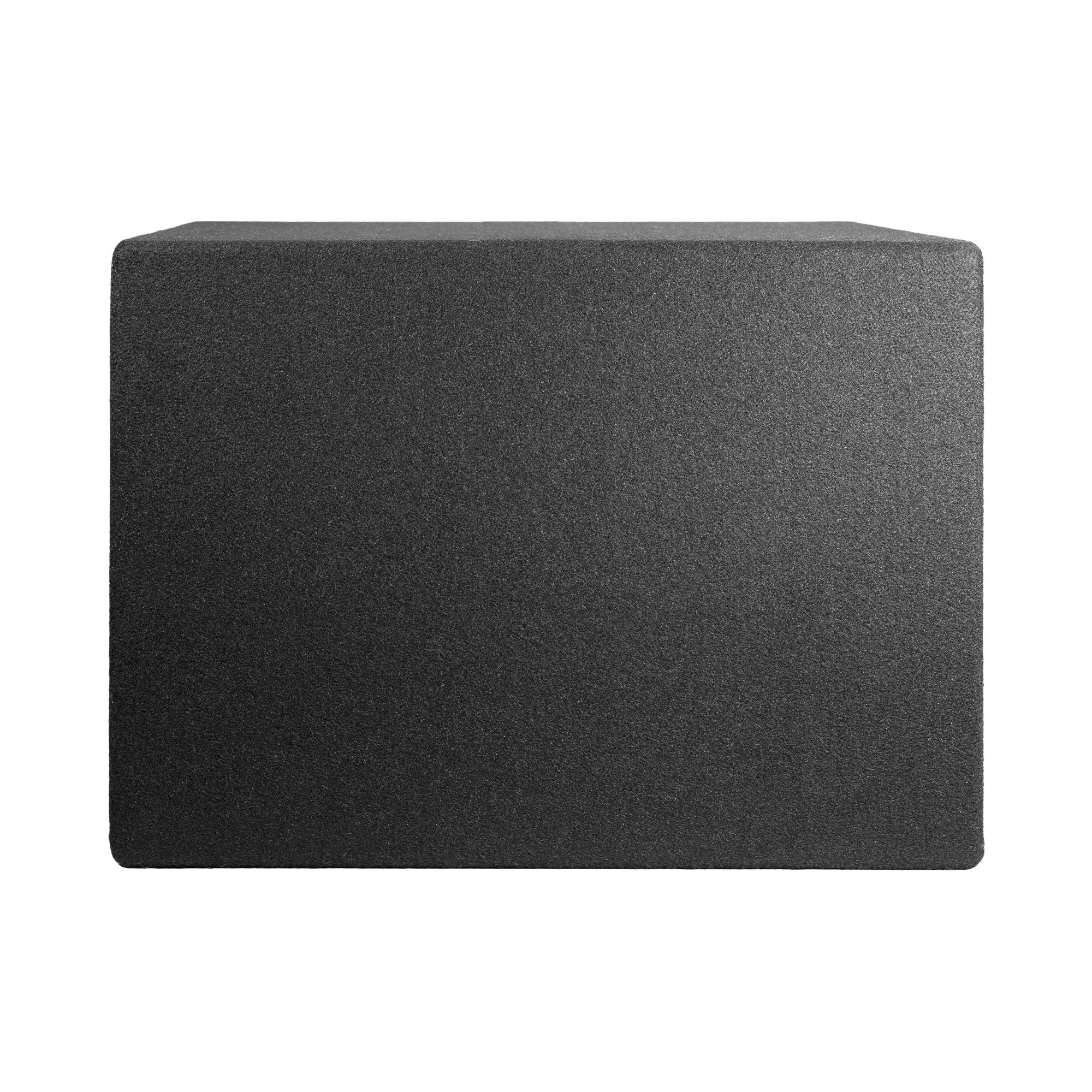 QPower 12" Single Horn Ported Subwoofer Box Enclosure, 5/8" MDF, (Open Box) - VMInnovations