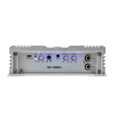 Hifonics Brutus BG 1000 Watt Class D Monoblock Amplifier with Built-In UV Meter - VMInnovations