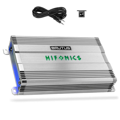 Hifonics Brutus BG 1000 Watt Class D Monoblock Amplifier with Built-In UV Meter - VMInnovations