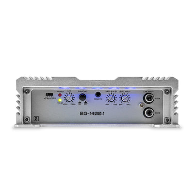 Hifonics Brutus BG 1400 Watt Class D Monoblock Amplifier with Built-In UV Meter - VMInnovations