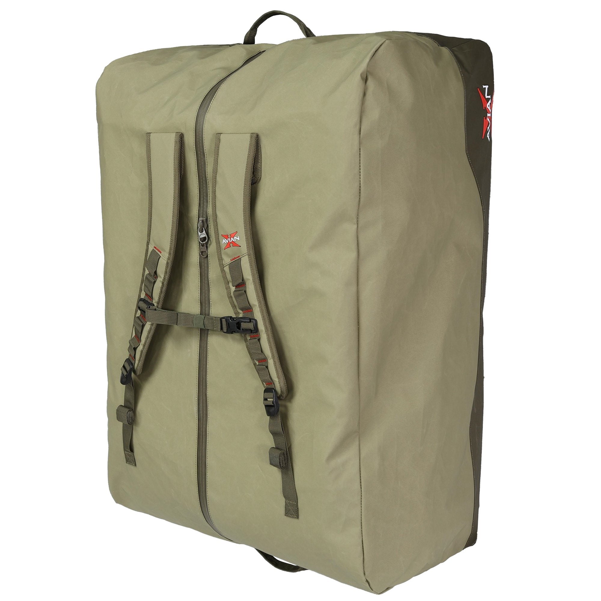 Avian X Floating Duffel Decoy Backpack with 11,500 Cubic Inch Capacity, Tan