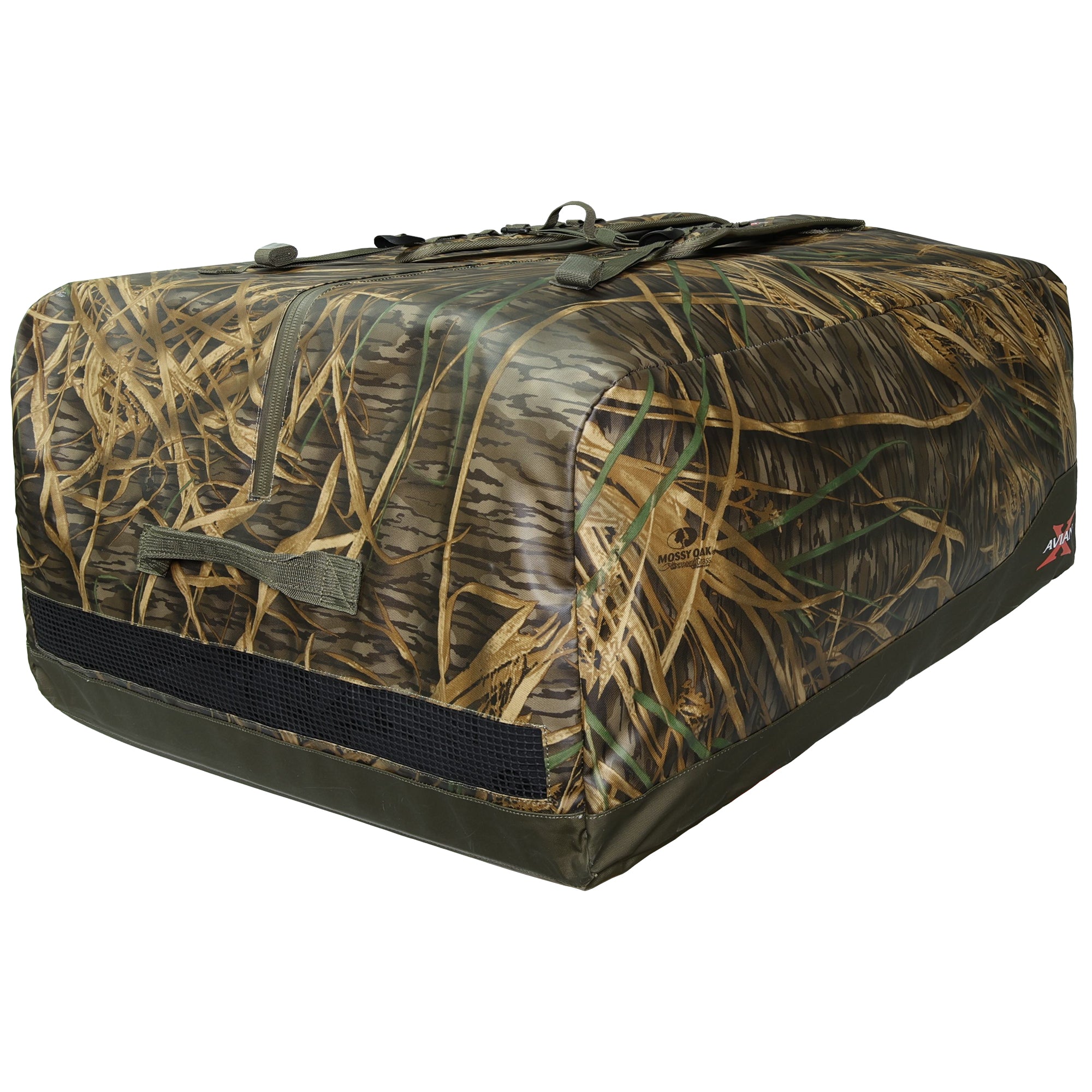 Avian X Floating Lumbar Blind Bag, Mossy Oak Shadowgrass, Up to 1300 cu in