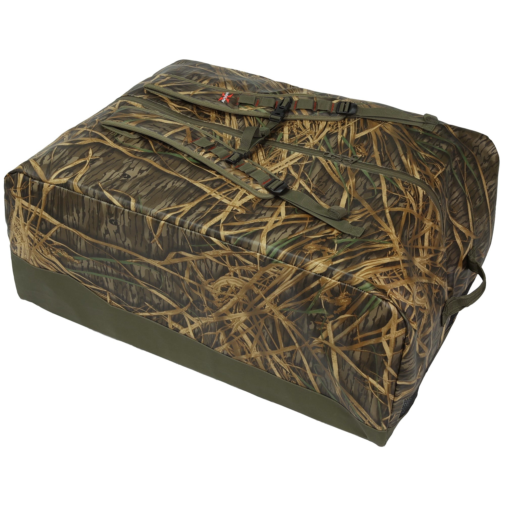Avian X Floating Lumbar Blind Bag, Mossy Oak Shadowgrass, Up to 1300 cu in