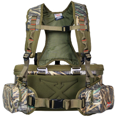 Avian X Floating Lumbar Blind Bag, Mossy Oak Shadowgrass, Up to 1300 cu in