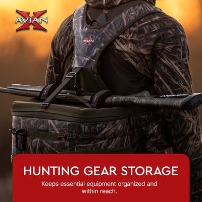 Avian X Floating Lumbar Blind Bag, Mossy Oak Shadowgrass, Up to 1300 cu in