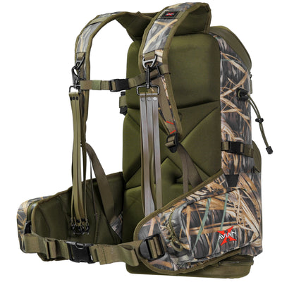 Avian X BA Backpack Hunting Gear Bag, Mossy Oak Shadow Grass, 1600 cu. in.