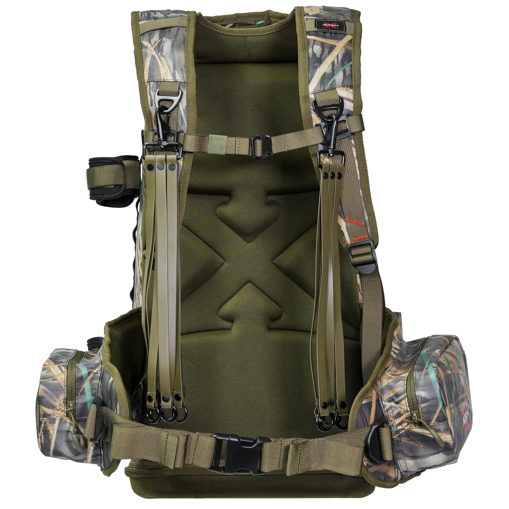 Avian X BA Backpack Hunting Gear Bag, Mossy Oak Shadow Grass, 1600 cu. in.