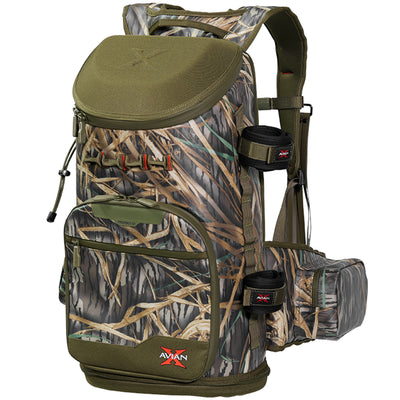 Avian X BA Backpack Hunting Gear Bag Mossy Oak Bottomland, Up to 1600 cu in