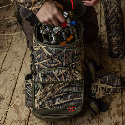 Avian X BA Backpack Hunting Gear Bag Mossy Oak Bottomland, Up to 1600 cu in