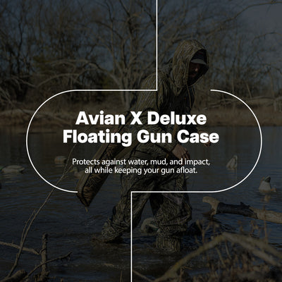 Avian-X Deluxe Floating Gun Case with Closed-Cell Foam Construction, Shadowgrass - VMInnovations