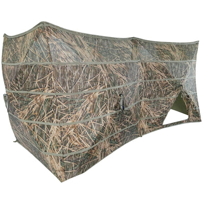 Avian-X Pop-Up X-Panel Waterfowl Blind, Lightweight Hub-Style Frame, Shadowgrass
