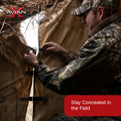 Avian X G-Blind Portable Waterfowl Hunting Blind, Mossy Oak Shadow Grass