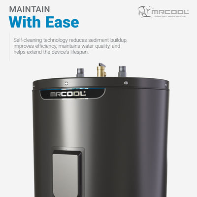 MRCOOL 50 Gal Electric Water Heater 4500W Tank, High Efficiency,  (Open Box)