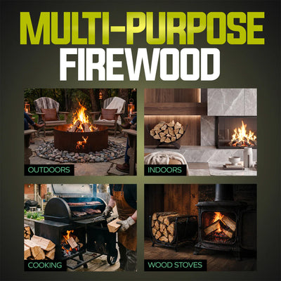 Sun Joe 16" Oak Firewood Fire Starter Sticks for Fireplace & Pits Use, (Used) - VMInnovations