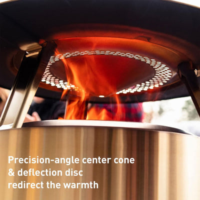 Solo Stove Yukon Heat Deflector, Steel Fire Pit Accessory, Maximizes Heat Radius