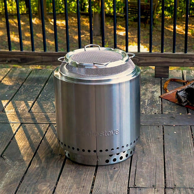 Solo Stove Ranger Shield, Stainless Steel Mesh Spark Screen with Removal Tools