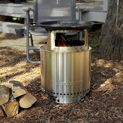Solo Stove Stainless Steel 11.5" Hub for Ranger Fire Pit for Elevated Cooking