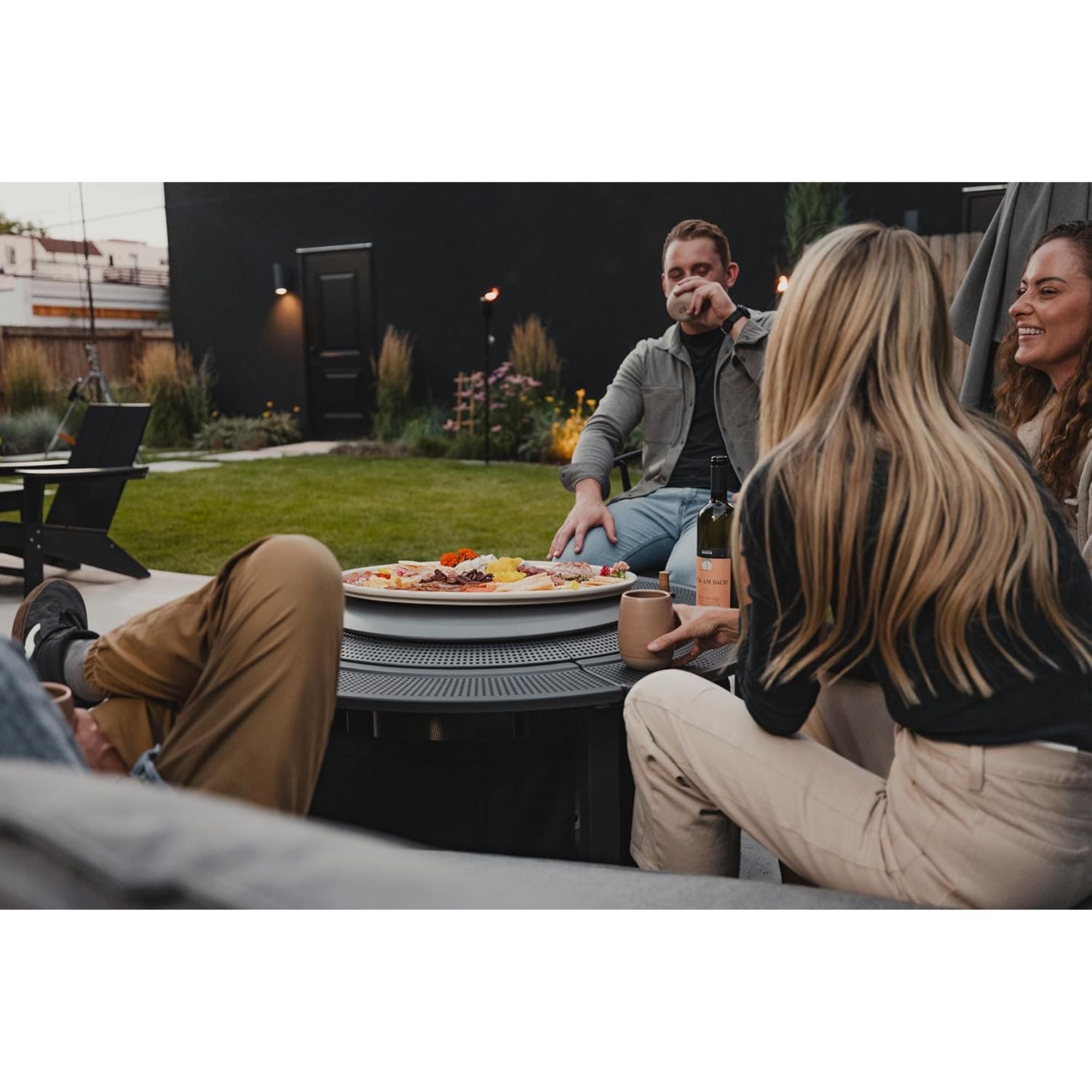 Solo Stove Surround Surface for Bonfire & Ranger, Steel Lid for Fire Pit Cover