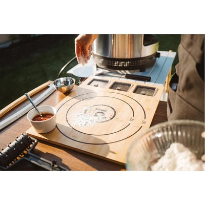Solo Stove Pi Cutting Board with Containers & Lids, Large Chopping Cutting Board