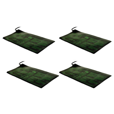 Hydrofarm 17W Hydroponic Seedling Jump Start Heat Mat | 9" x 19.5", 4 pack