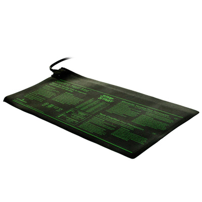 Hydrofarm 17W Hydroponic Seedling Jump Start Heat Mat | 9" x 19.5", 4 pack